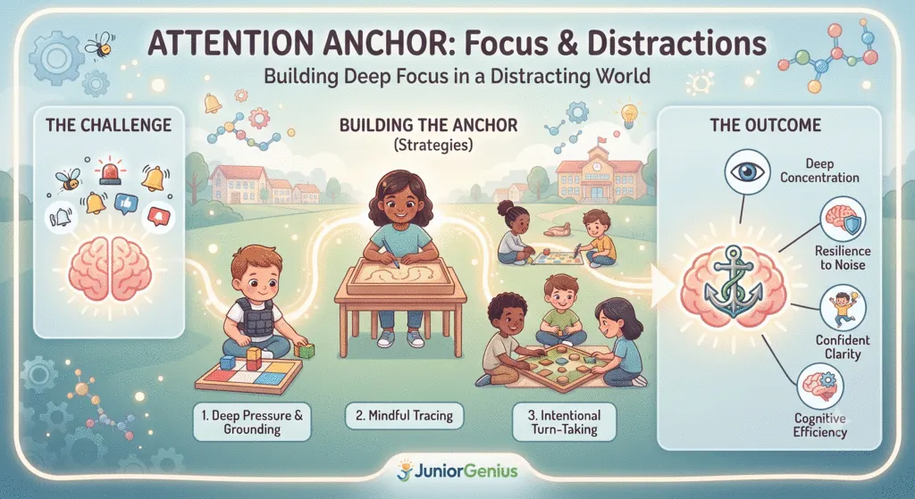 Focus and Concentration Illustration