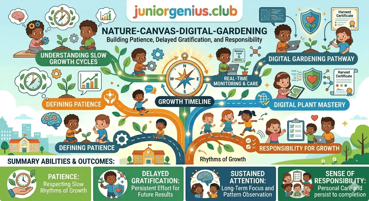 Digital Gardening Illustration