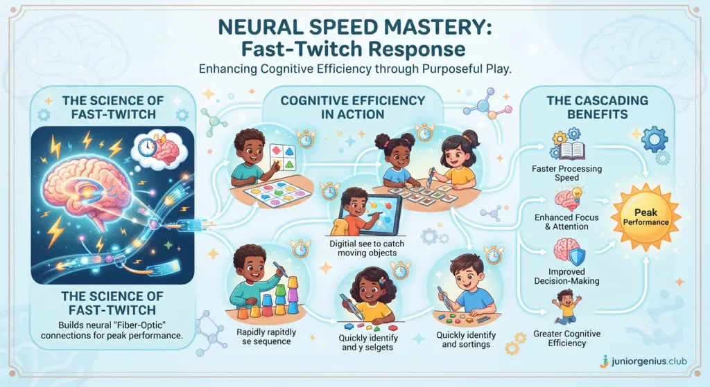 Neural Speed and Reflexes Illustration